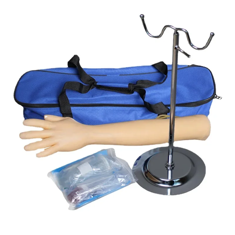 Venipuncture Infusion Arm Model Muscle Injection Training Model Nurse Needle Drawing Blood Practice Mold Follow-up Department