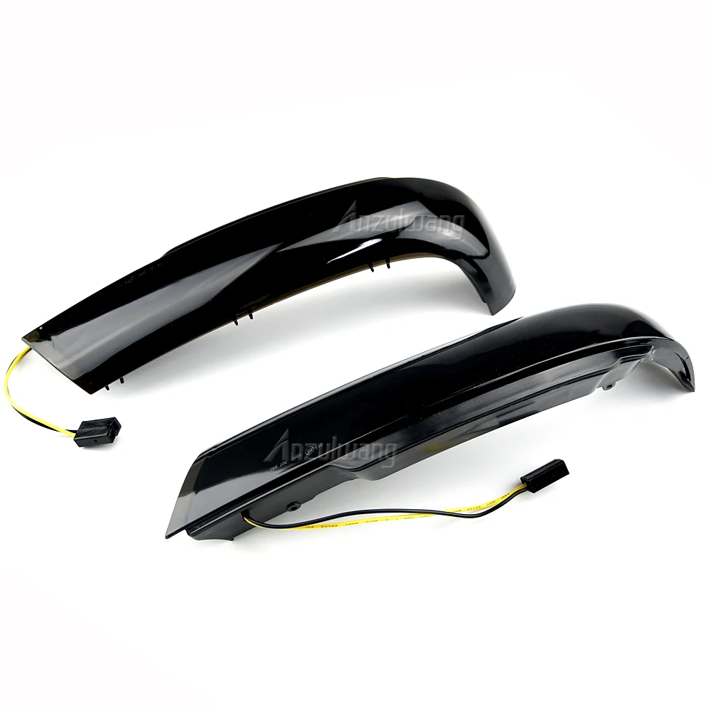 1 Pair For VW Volkswagen VW Touareg 7L 2002 2003 2004 2005 2006 Car Dynamic Turn Signal Lamp Side Mirror Sequential LED Light view 4