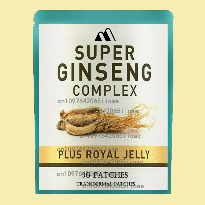 

Ginseng with Ginkgo Biloba 30 Transdermal Patches.