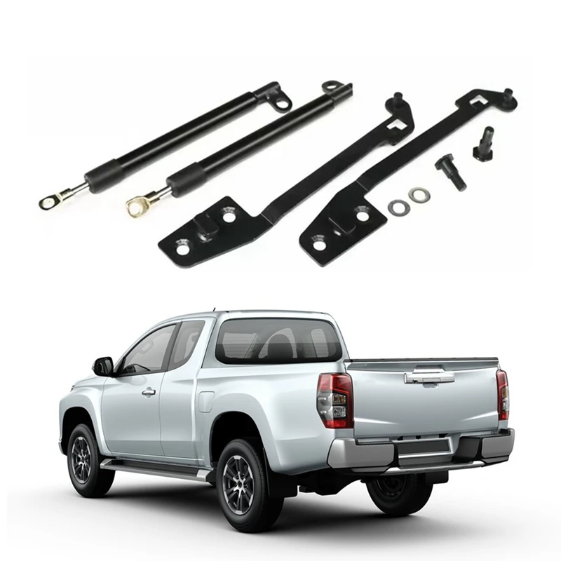 Car Rear Tailgate Slow Down Support Rod Lift Strut Bar Gas Shock Damper For Mitsubishi TRITON L200 2015-2022