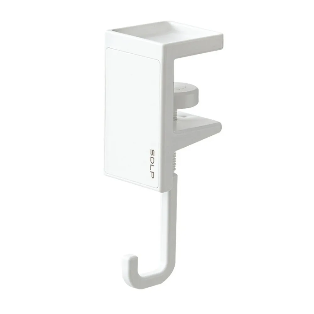 Strong Load Bearing Adjustable Desk Bag Hook Movable Space-Saving Desk Hook No-Drill Student Desk Hooks for Student Backpacks