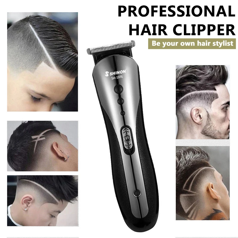 Versatile Ergonomic Design 3-in-1 Long-lasting Battery Powerful Motor Precision Hair Cutting Tool Shinon Shaving Popular Styling