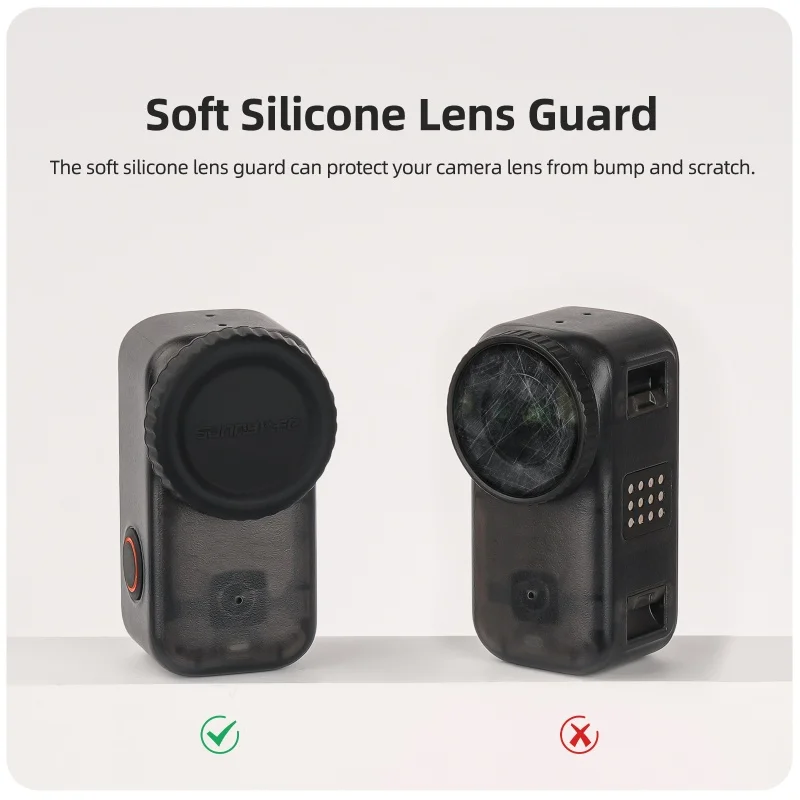 Camera Lens Dust Cover for DJI Osmo Nano Non Slip Silicone Dust-proof Protective Cover Case Cap for Osmo Nano Camera Accessories