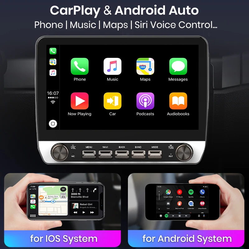 راديو سيارة لاسلكي من AWESAFE لـ Iveco اليومي ، ستيريو سيارة أندرويد أبل مع أزرار ، وسائط متعددة ، نظام تحديد المواقع ، 4G