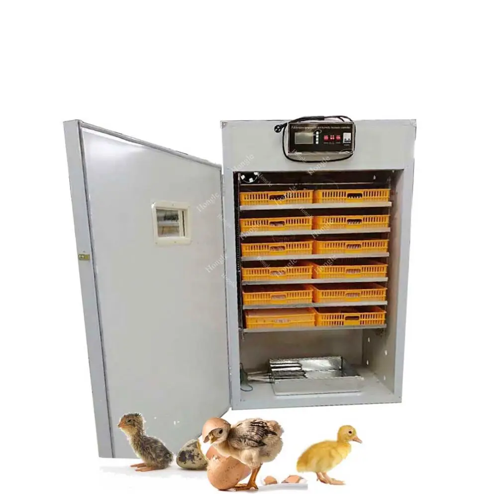 

Fully Automatic New 1056 Egg Capacity Incubator 10000 Egg Hatching Machine Controller High Productivity Ostrich Turkey 98%