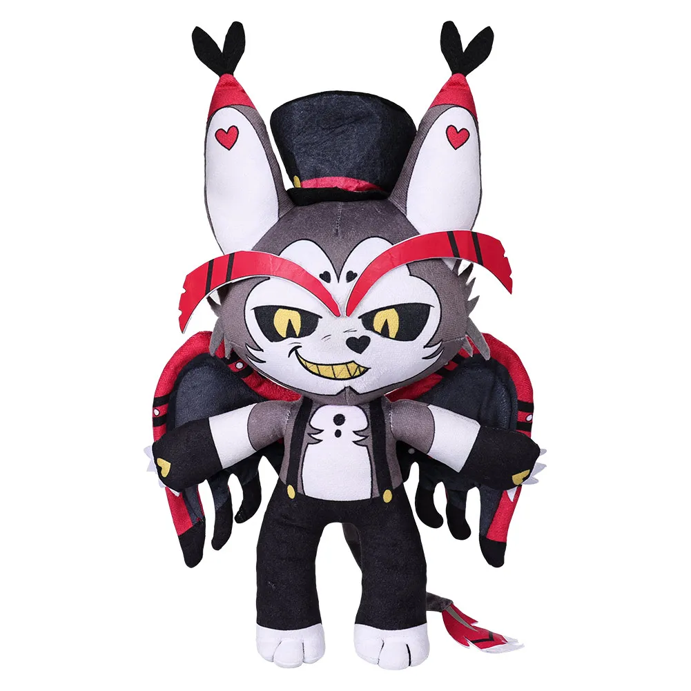 Fantasy Husk Adult Kids Cosplay peluche Anime Cartoon Hazzbin Plushies farcito mascotte compleanno festa di Halloween regali di natale