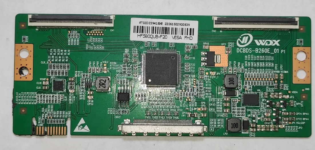 Free shipping ! dcbds-b260e_01 HF580QUB-F20   2K LVDS Interface logic board or   T-CON 4K  T-CON