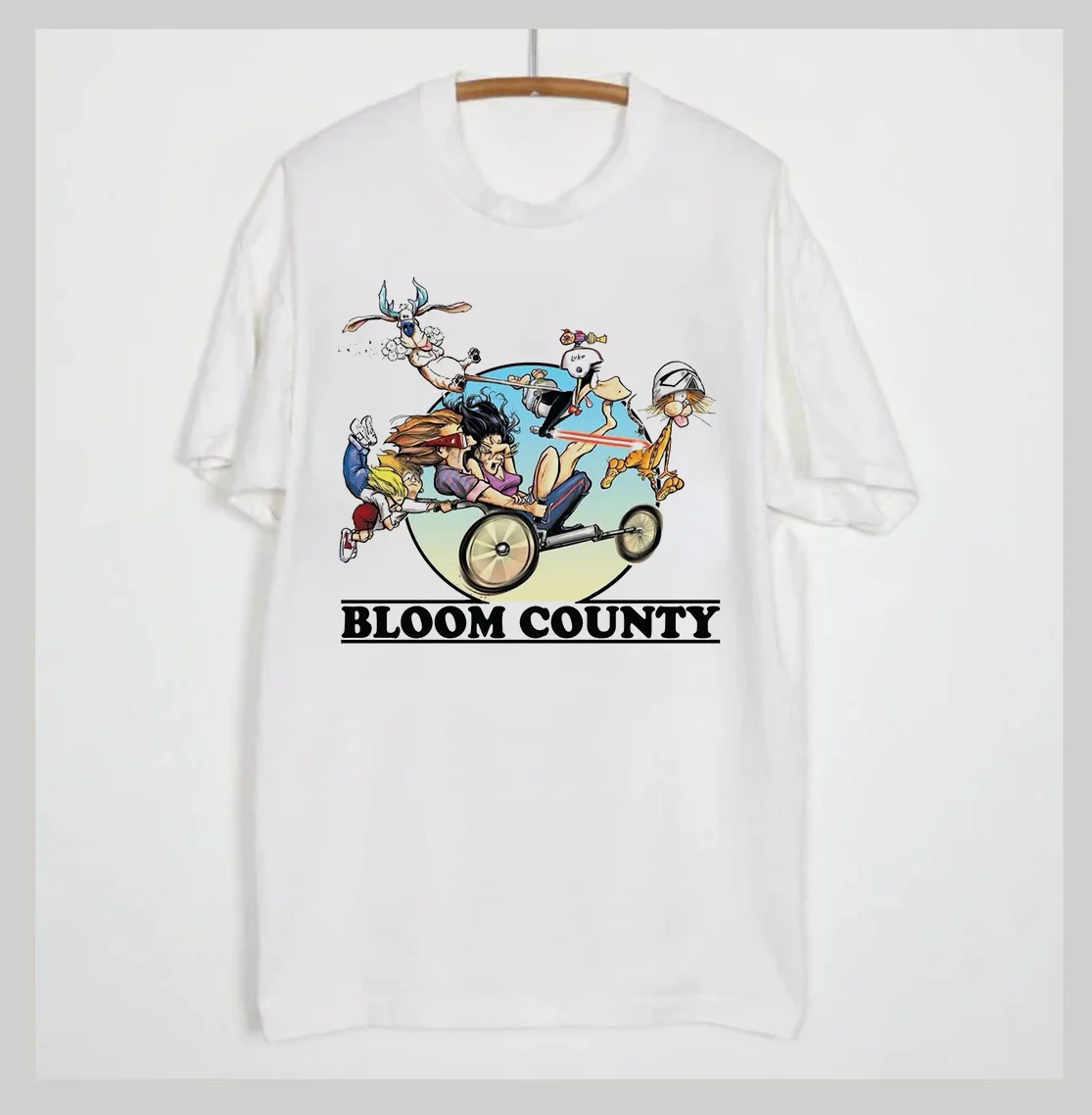 The Bloom County Starship Tee Cotton Unisex Shirt All Size BO216