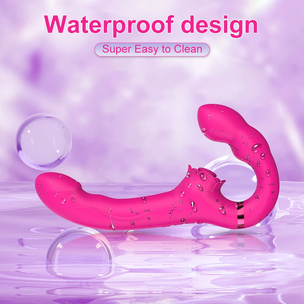 Wireless 3 in 1 Dildo Vibrator Sex Toys for Women Clit Clitoris Stimulator Remote Control Powerful Female Masturbator Adults Toy