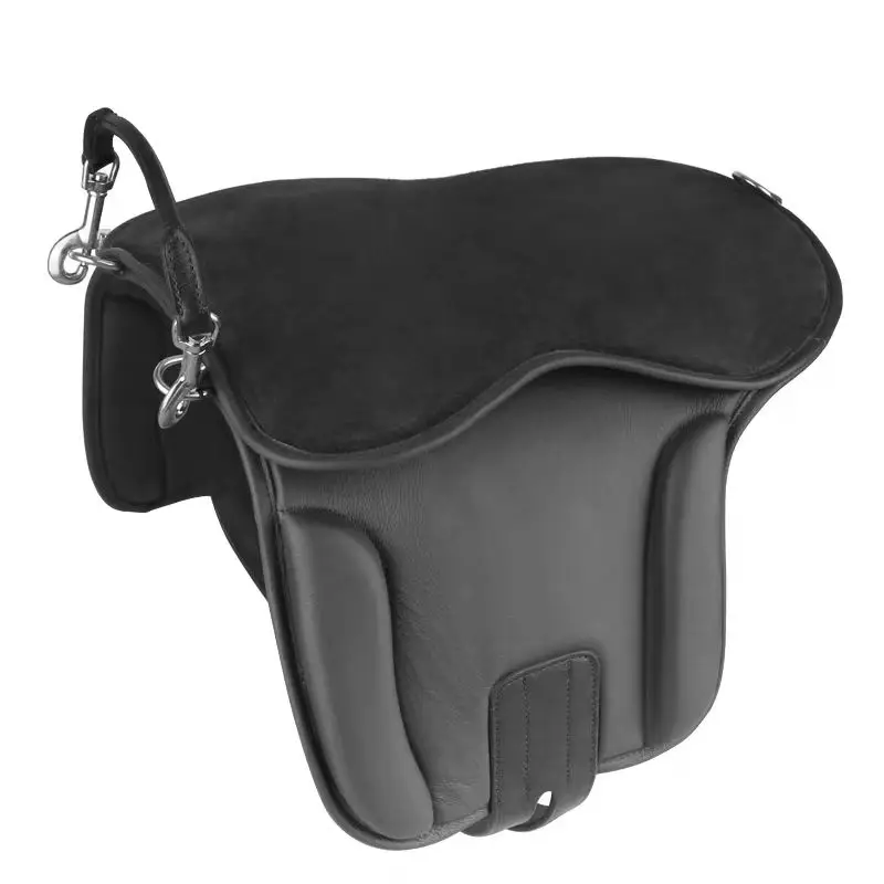 Best selling 15.5 inch kid  leather saddle western english pony horse saddle for horse racing