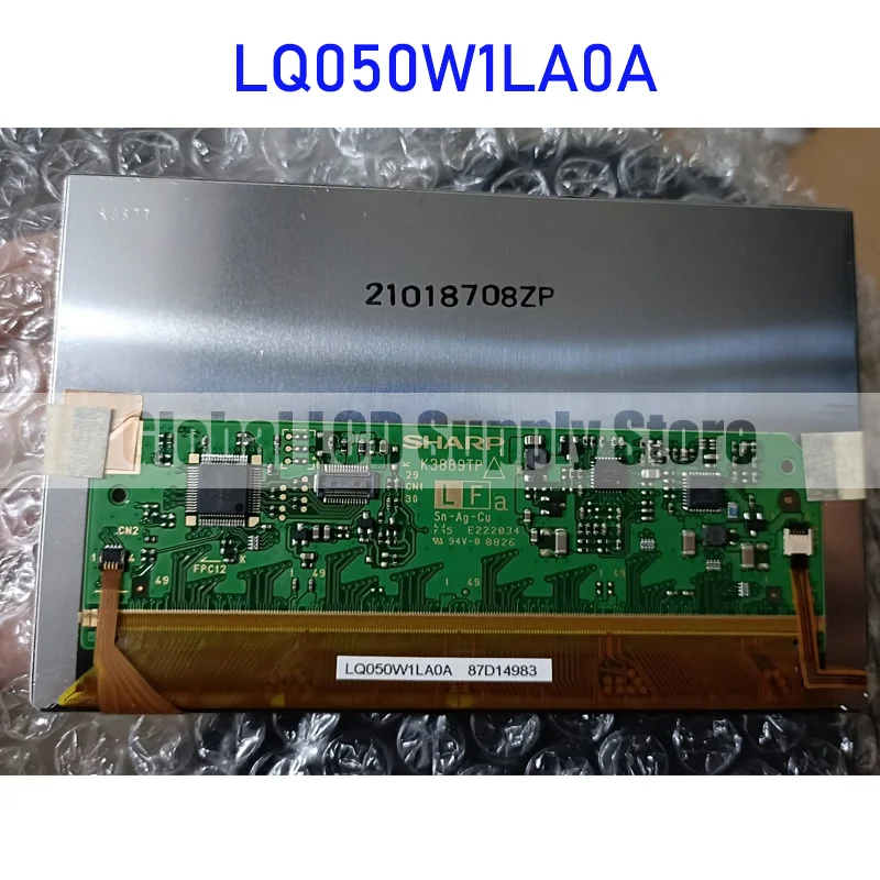 LQ050W1LA0A 5.0 Inch LCD Display Screen Panel Original for Sharp Brand New