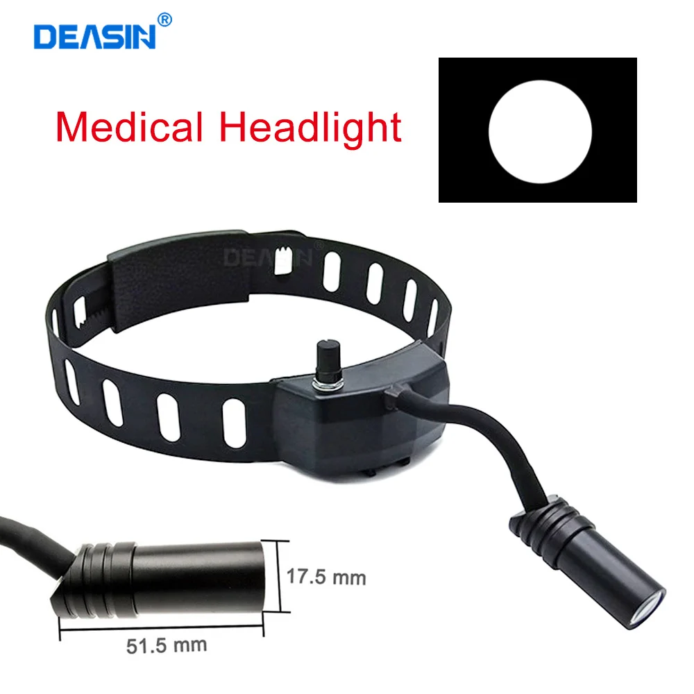 Dental Surgery 5W LED Headlight Medical Headband with Good Concentration for Surgical Inspection Dental Equipment