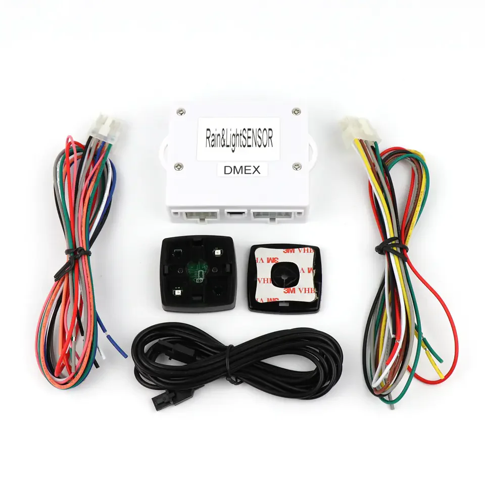 D-MEX OEM 2 In 1 자동 라이트 레인 센서 범용 자동차 와이퍼 레인 및 라이트 센서