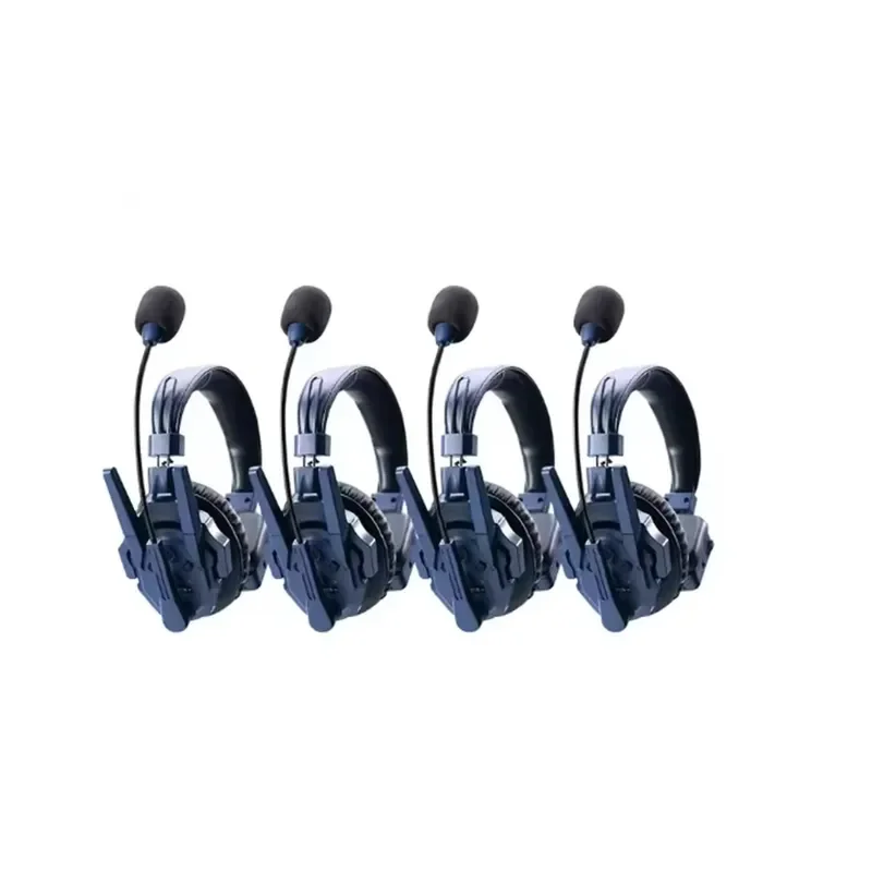 XM4 2.4G Full Duplex Communication Wireless Microphone Headset for Movie Live Studio Stage