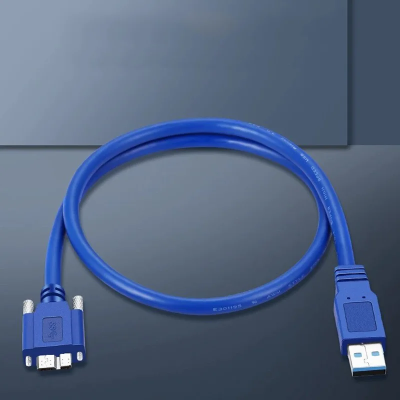 Micro USB3.0 zu USB3.0 Daten Transfer Kabel USB Fixed Schraube Löcher Linien für usb3.0 interface industrie kamera