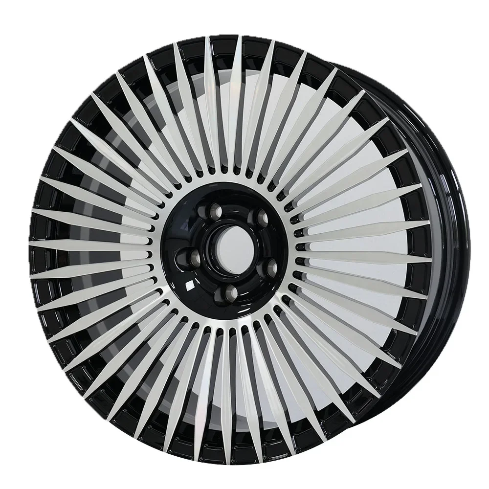 The most popular custom aluminum alloy wheels with multiple spokes and high-quality passenger car wheel