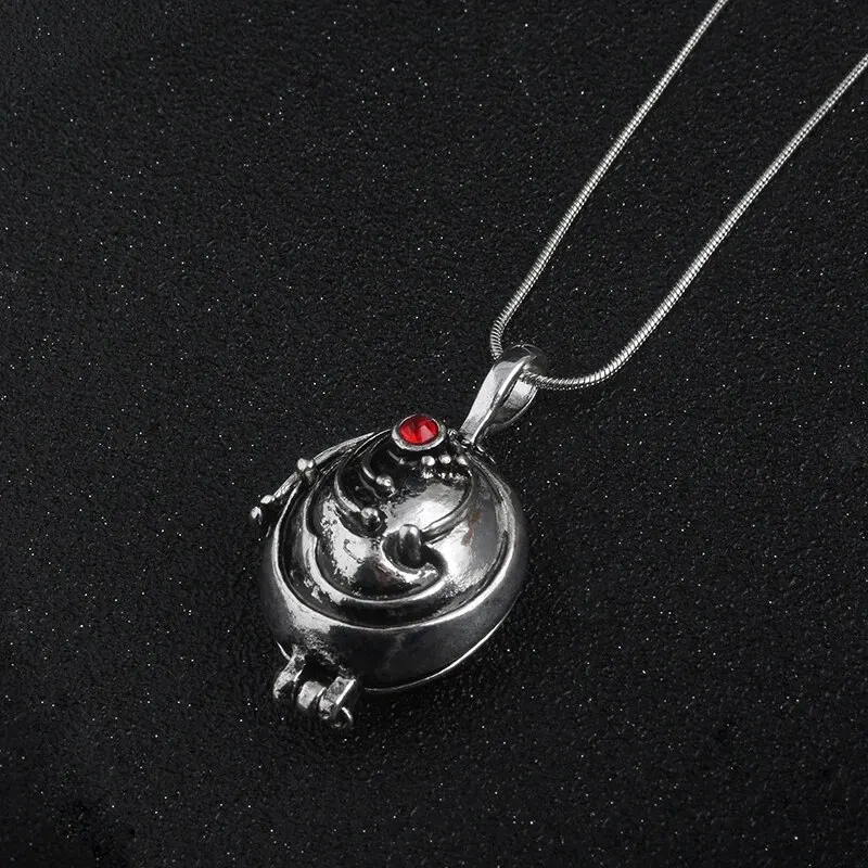 The Vampire Diaries Necklace Elena Gilbert Fashion Vervain Verbena Pendant Photo Locket Jewelry Men Women Christmas Party Gifts