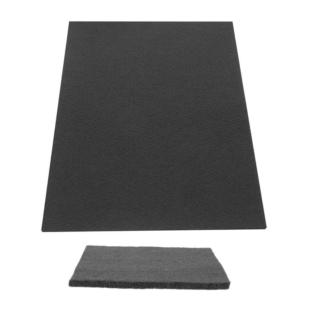 2 Sheets Graphite Carbon Felt Fire Blanket Blankets Heat Shield Thicken High Temperature Protection Fabric Insulation Wrap