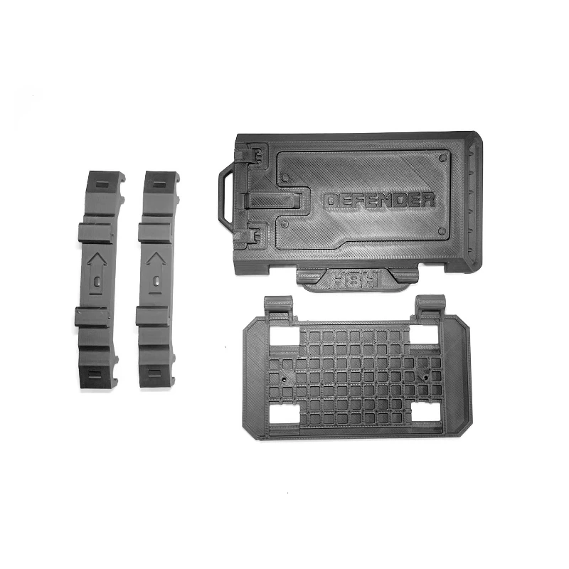 محاكاة نافذة جانبية طاولة قابلة للطي 1/8 RC الزاحف سيارة H8H المدافع الملحقات #2