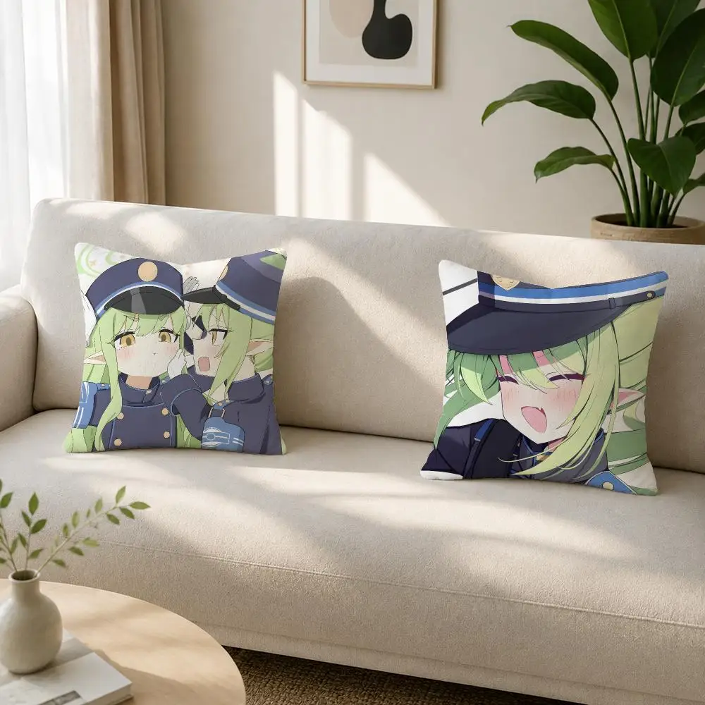 Sweet Japanese Fictional Character Tachibana Nozomi Soft Plushs Fluffy Throw Pillow Cases for Sofa Bedroom Home Decor