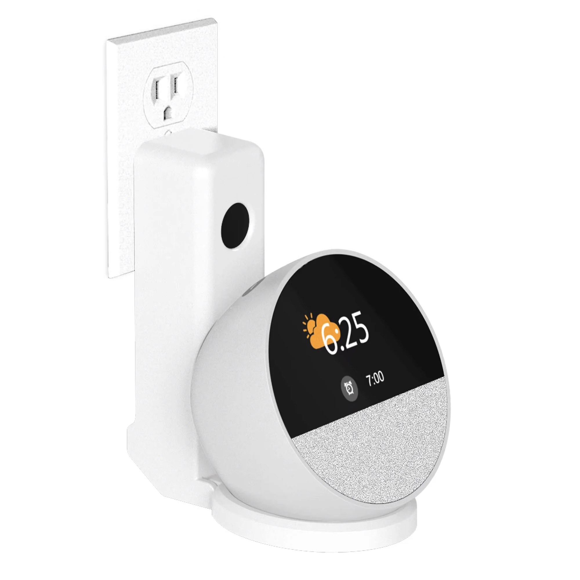 Wall Mount for Echo Dot Gen 5 | Space-Saving Cable Management, Child & Pet-Proof Design
