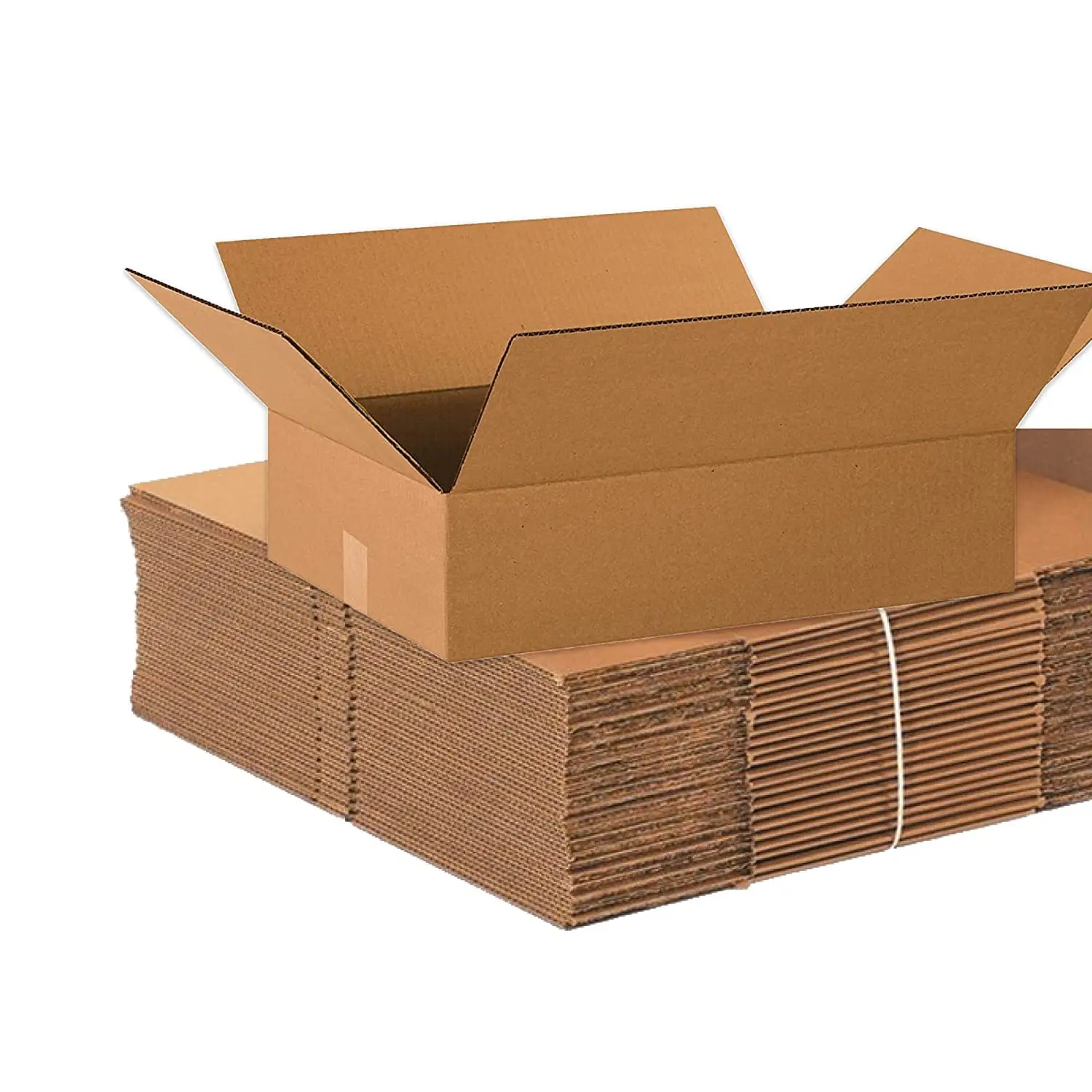 

Medium Shipping Boxes 20x14x4 Inches, 25-Pack for Moving, Packing and Storage