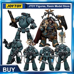 JOYTOY-figuras de acción de Warhammer, modelo de Anime de 40K 1/18, The Horus Heresy, Sons of Horus, MKVITactical Squad, regalos de juguetes, en STOCK