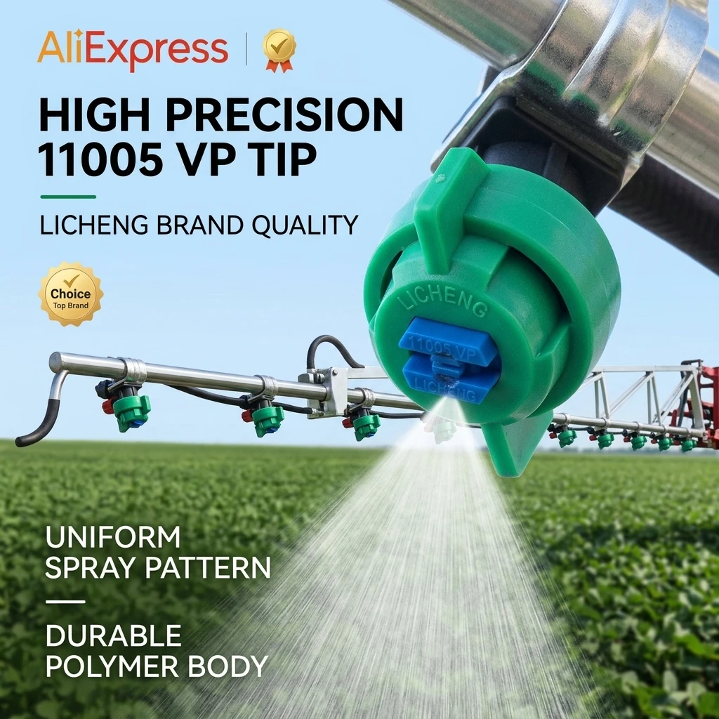 Agricultural Pesticide Spray Nozzle Round Flat Cap Fan Nozzle Flat Mouth Sprayer Parts for Farm Garden Crop Spraying