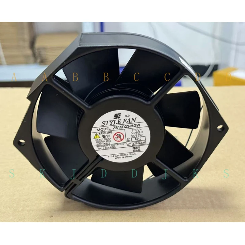 M  New STYLE FAN ZS15D23-MGW 230V 35/33W AC Fan