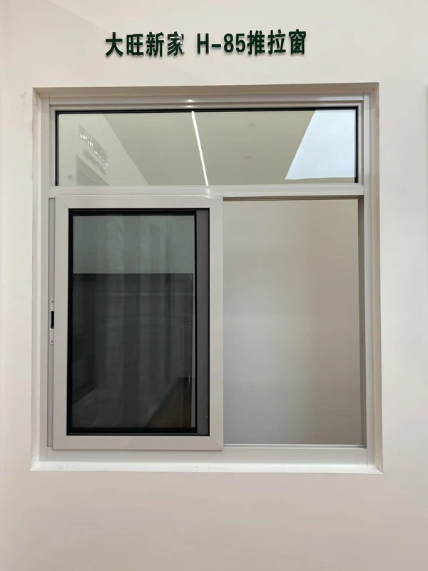 Customized Double Tempered Glass Sliding Windows and Doors for House Soundproof Hurricane Impact Aluminum Window