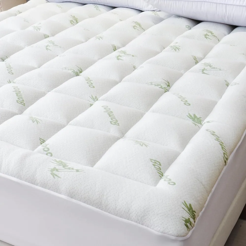 

Bioeartha Cooling Mattress Topper Queen — очень мягкая подушка для матраса, дышащая вискоза, изготовленная из бамбукового матраса Prote