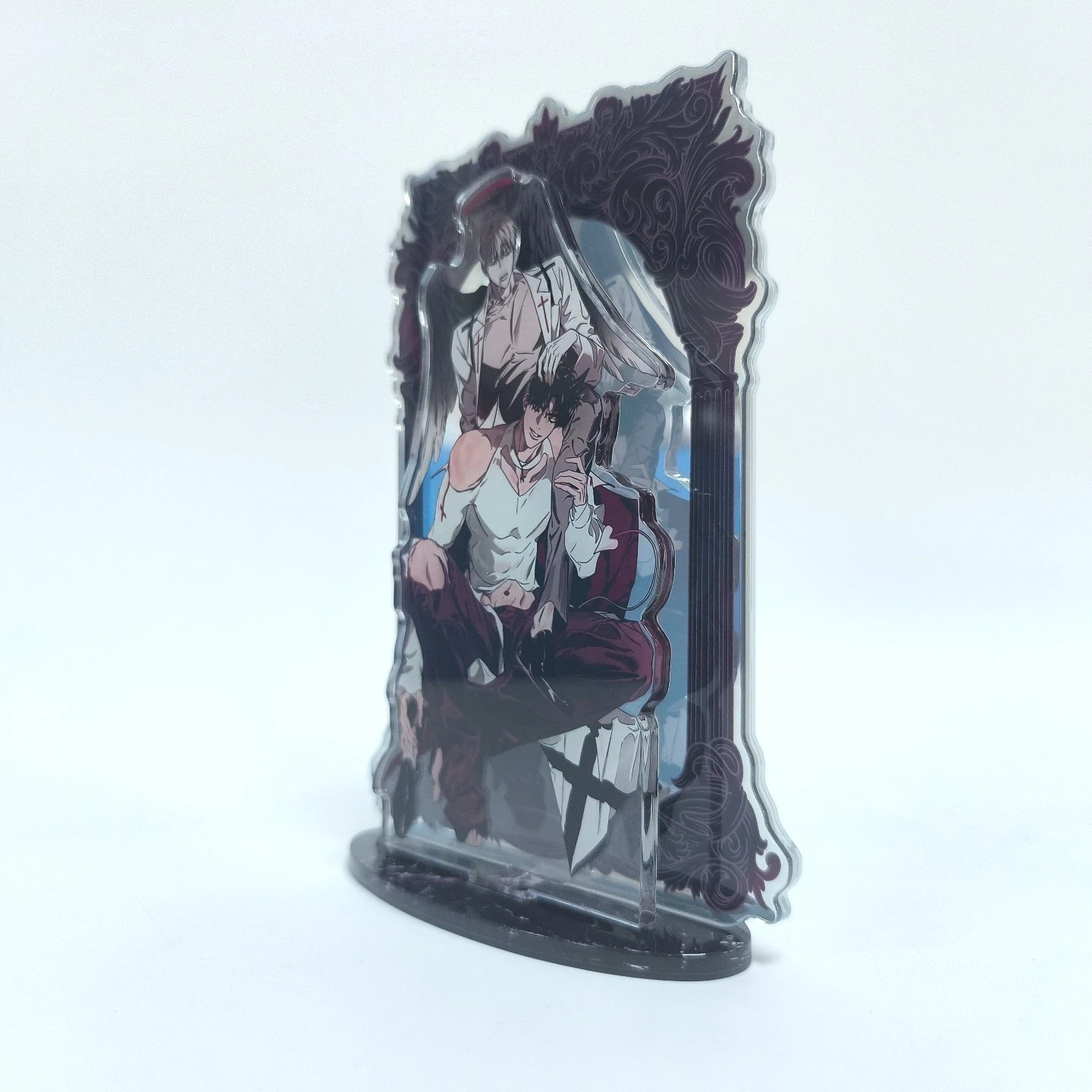 Mignon Manhwa Sandwich Layer Acrylic Standee Anime Collectible Gift Desk Decor Key Chain