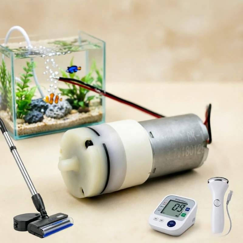 

1pcs DC 3V 3.7V Air Oxygen Pump Fish Tank Monitor DIY