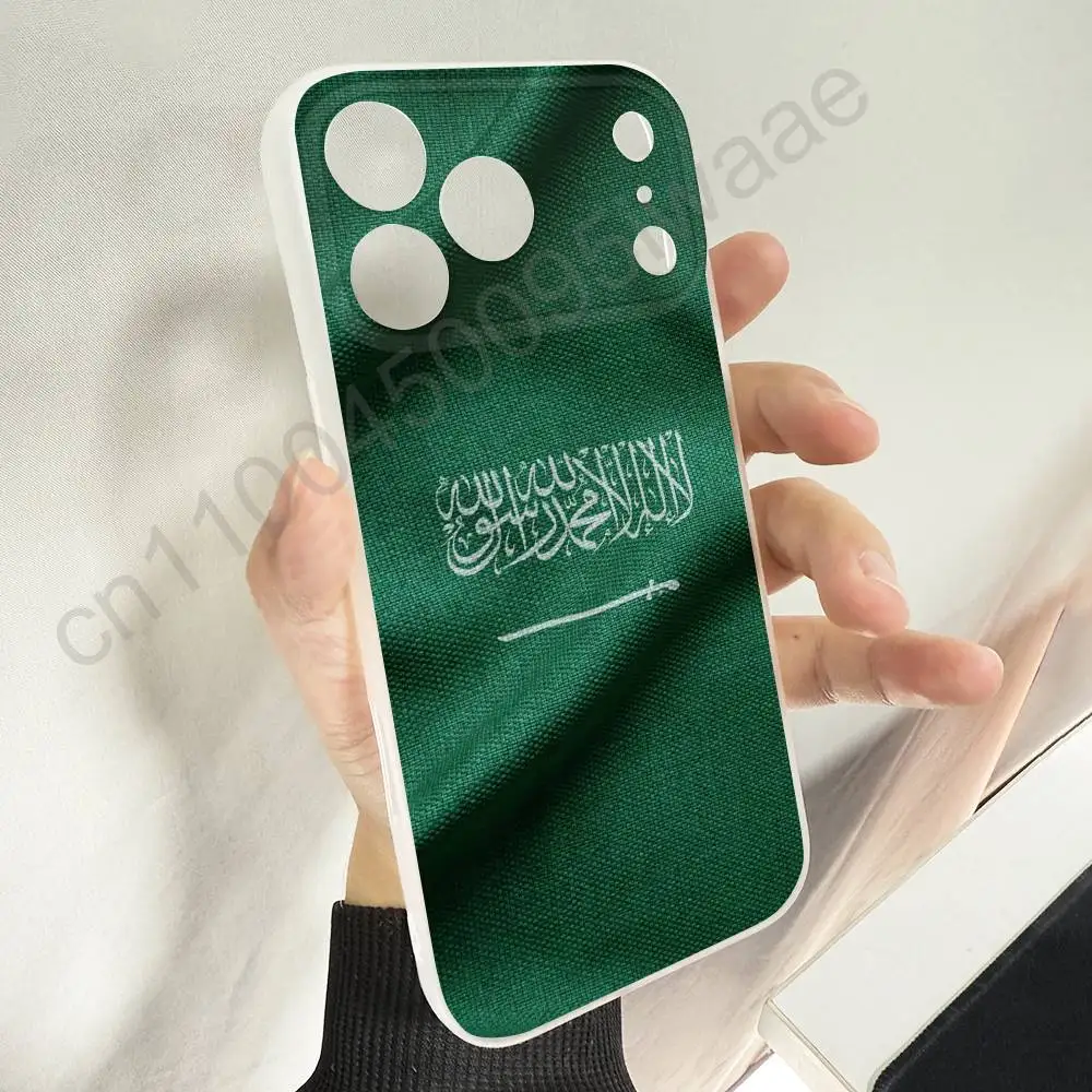 المملكة العربية السعودية سلمان جواز السفر العلم جراب هاتف آيفون 12,16,11,14,13,17,15,Pro,Max,Plus,E,Air,Mini Magsafe المغناطيسي شل