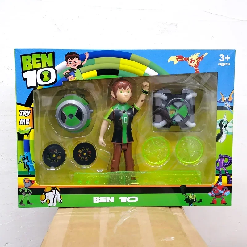 Omnitrix BEN10 Action Figures Ben Tennyson Projection Watch Deformation Sound Light Doll Smart Watch Children\'s Birthday Gifts