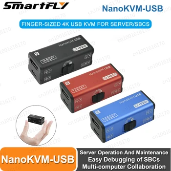 Sipeed NanoKVM-USB Finger-sized 4K USB KVM for Server/SBCs Convenient Operation And Maintenance/Multi-device Collaboration Tools