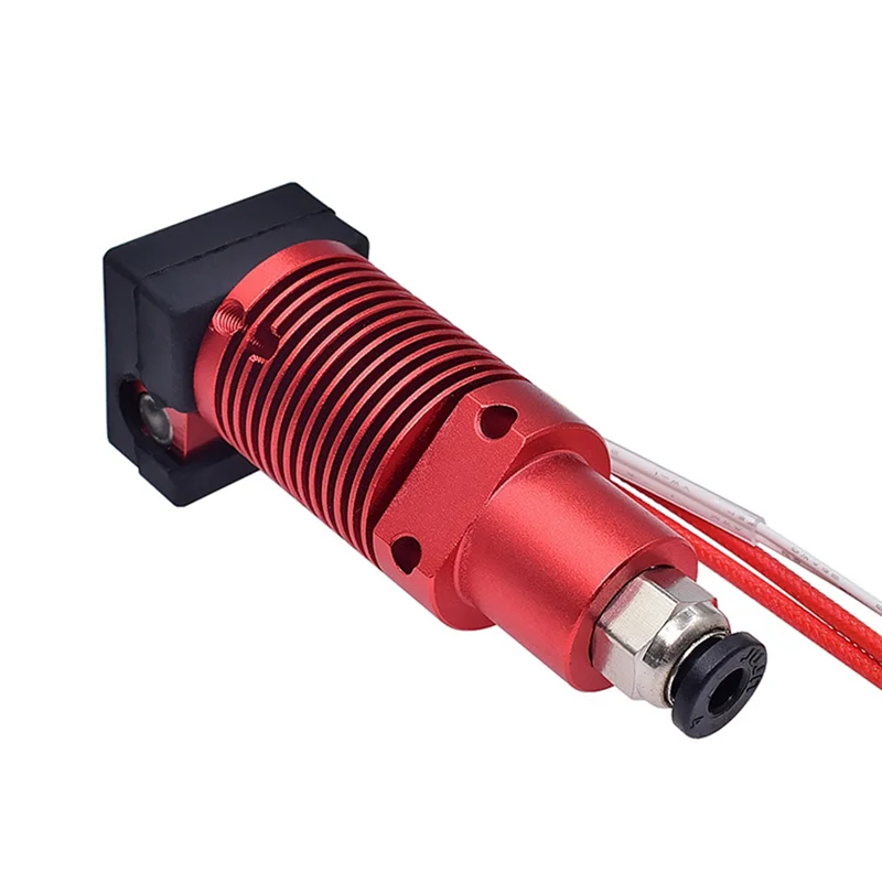 Upgraded 3D J-Head CR10S PRO Hotend Extrude Hot End Kit Print Head Round Remote Extruder Kit For Creality Ender-3 CR10S PRO 12V