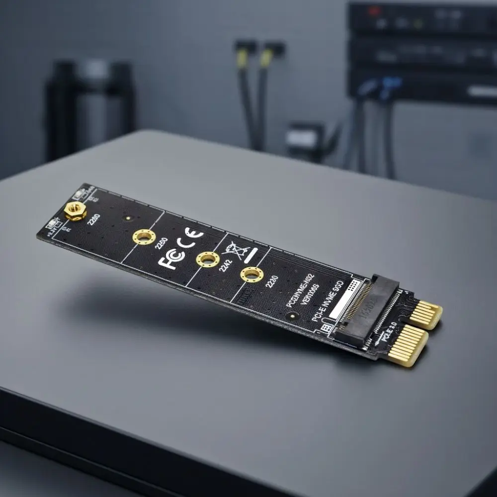 Long Useful Life NVME M.2 To PCI-E3.0 1X Adapter Full Speed Support Screw Package PCI-E Extension Card High Speed
