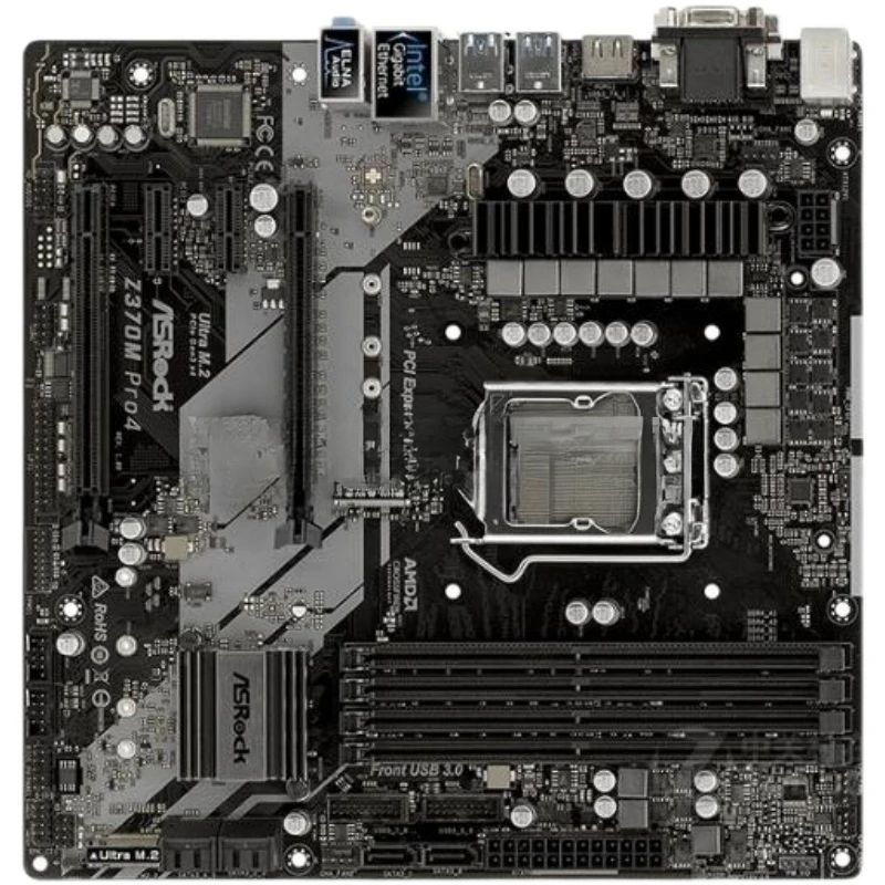 For 1151-Pin Asrock/Asrock Z370m Pro4 Integrated Small Board Z370 Usb3 Ddr4