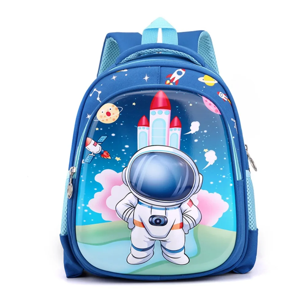 Kindergarten Backpack for Boys Dinosaur Spider Man Cute Cartoon Backpack for Children in Primary and Secondary Classes New Model