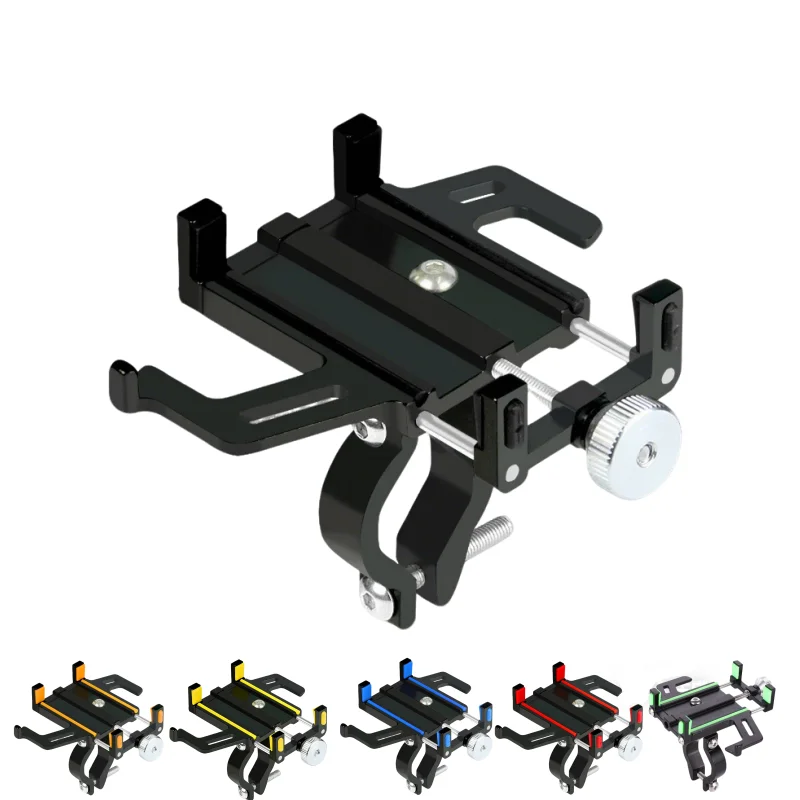 

Держатель для телефона на велосипеде, мотоцикл, электрический велосипедный телефон, кронштейн из алюминиевого сплава, пять когтей, механический держатель для телефона на велосипеде