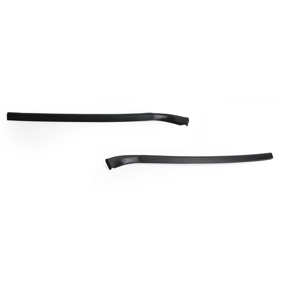 1Pair Front Windshield Glass Seal Strip1828404 1792620 for Ford Transit MK 7 2011‑2014 Full Ride Front Water Bar Seal