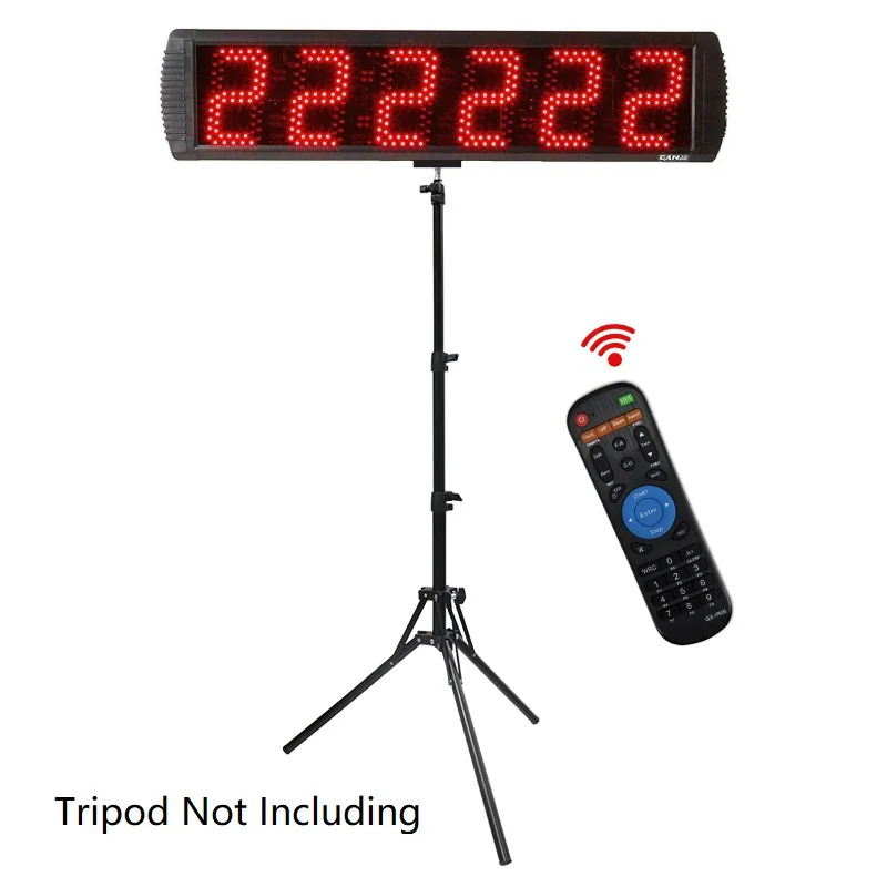 Picture 6: GS6T-5R Single Sided 5 Inch Led Electronic Stopwatch Countdown Timer Digital Running Swimming Race Timing Countup Clock