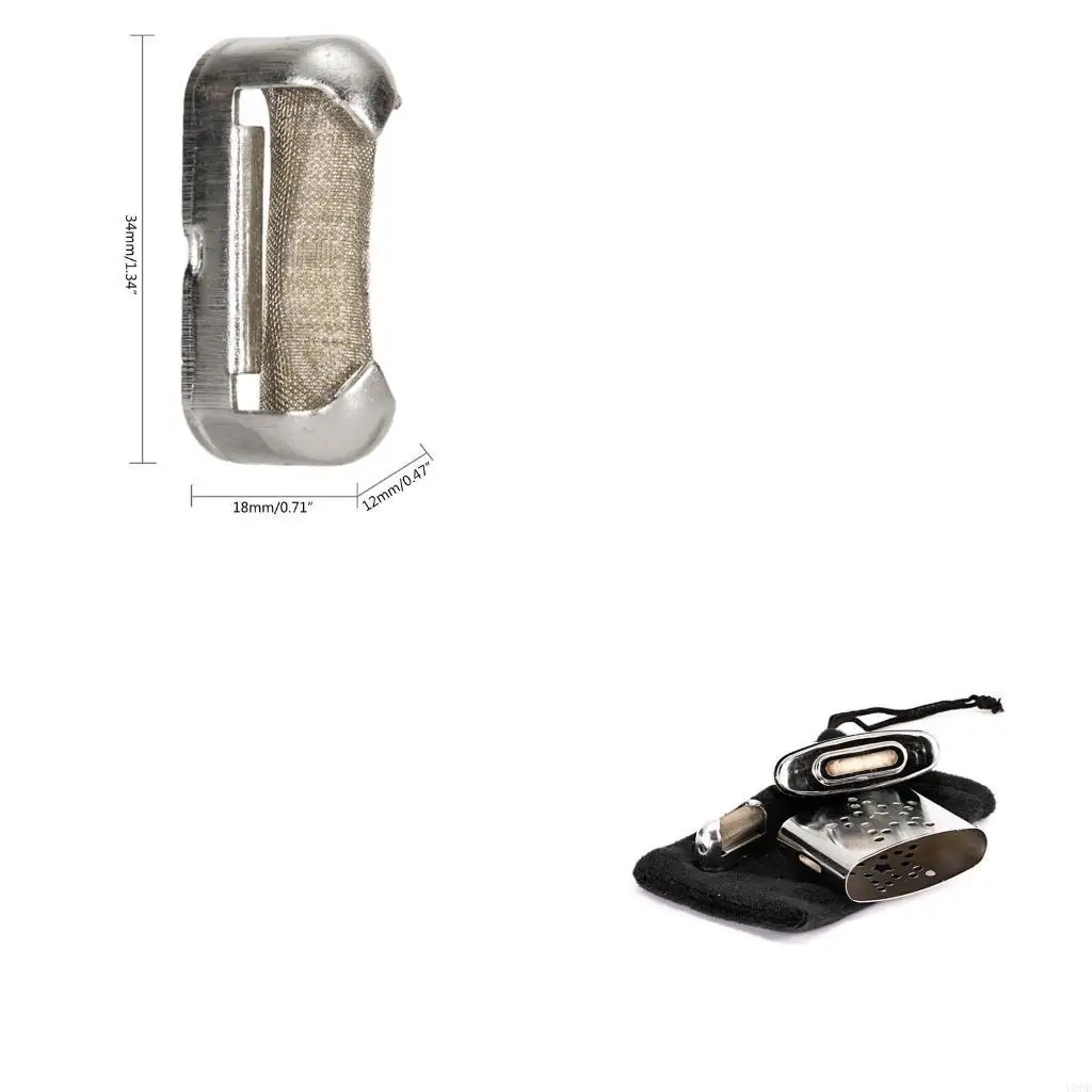 

Reusable Small Warmer for Burner Refillable Pocket Warmer Zinc Alloy Hand Warmer