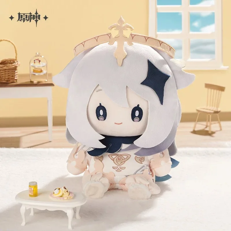 

Предпродажа miHoYo, официальная подлинная Genshin The Boundless Travel Companion, серия Paimon Chibi, версия куклы, косплей, аниме, игра в подарок