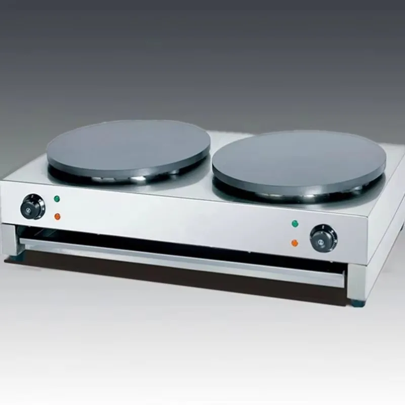 

TEBAK Rotating French Large Pancake Automatic Electric Crepe Machine Commercial Making Crepe Machine Electric Crepe Maker