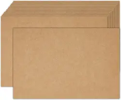 Size A5 Thick 1.5mm Brown Kraft Chipboard Sheets Cardstock Blank Cardboard - 2/10/20 You Pick