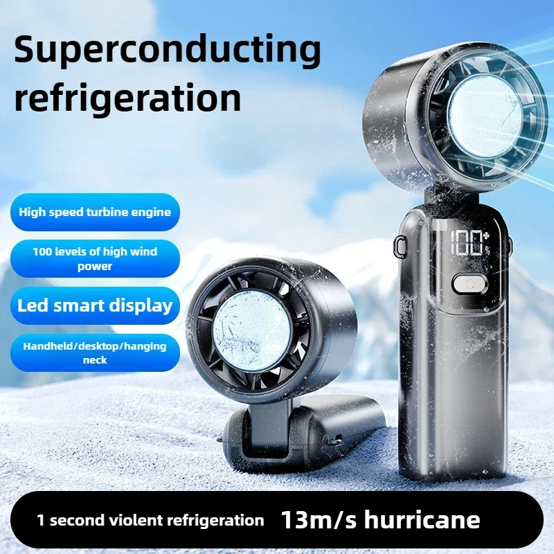 مكتبة Xiaomi-Quiet Yet Brutally قوية 100 سرعة مروحة تبريد من السيراميك على الجليد قابلة للطي 90 ° قابل للتعديل لراحة المكتب/الخارجية #3