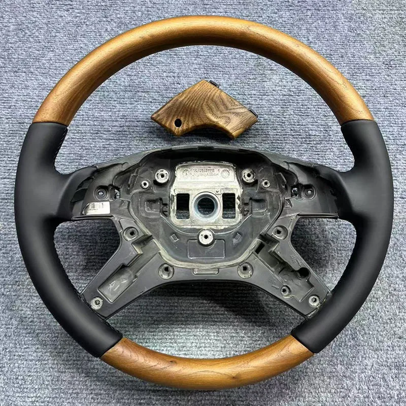 Wood Wooden Steering Wheel For Mercedes Benz C E M/ML GLS G Class W204 W212 W166 X166 W463