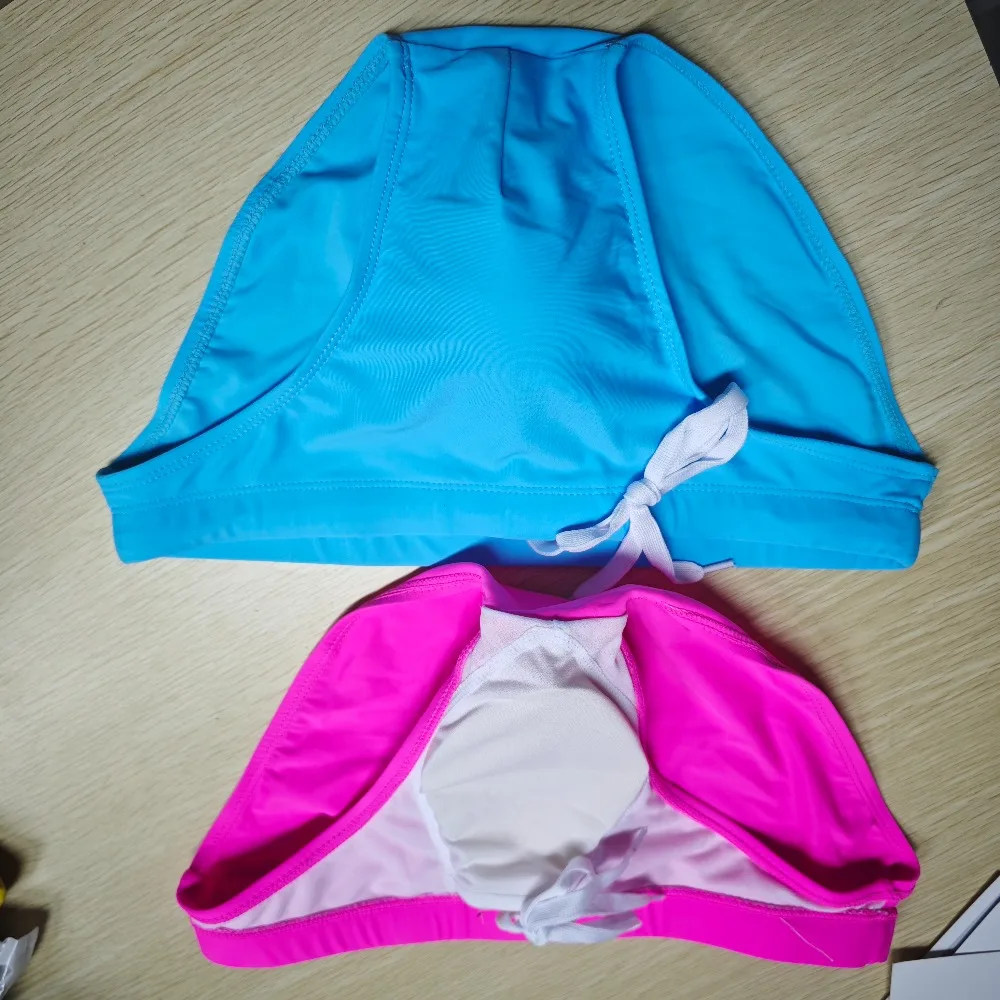 Classic Men's solid color tight triangle swimming trunks multi- simple foreign trade cross-border beach briefs men UXH096